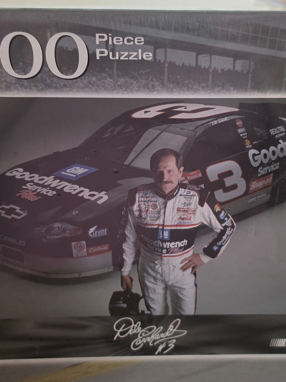 Nascar Goodwrench Black & White Racing Puzzle - #3